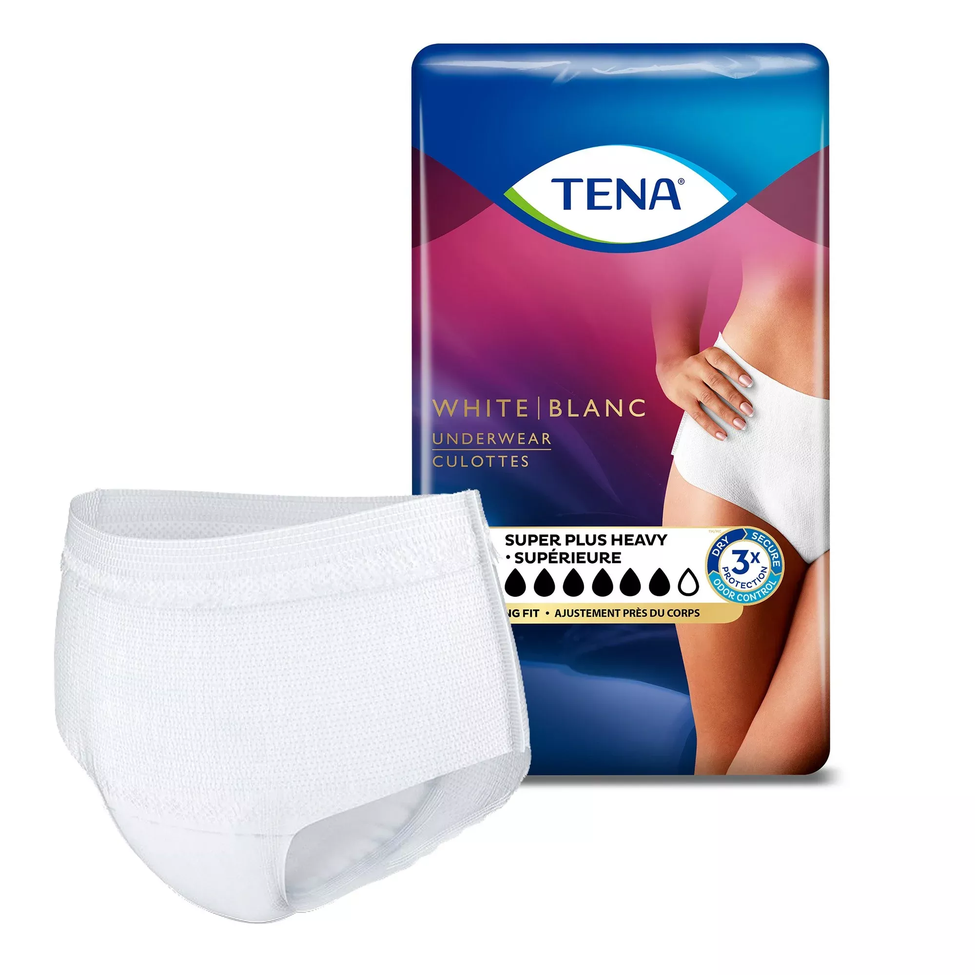 Tena Women™ Super Plus Heavy Absorbent Underwear, Small / Medium