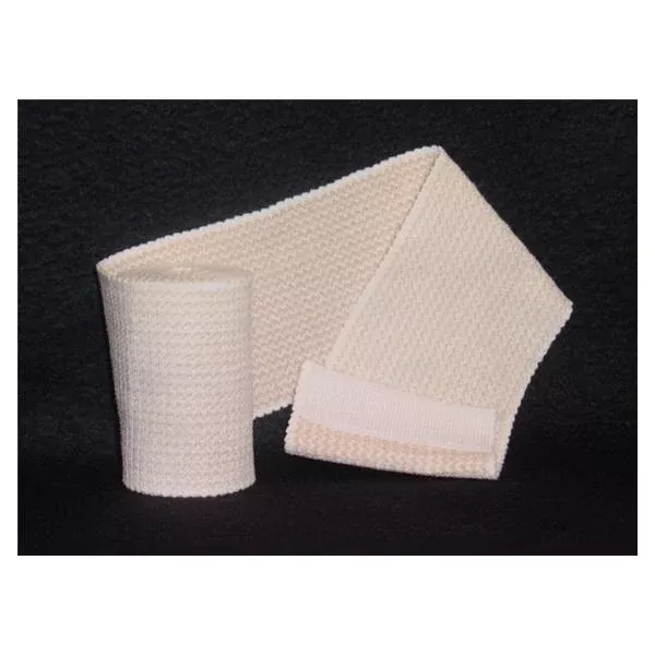 Tetra Medical Supply Bandage Hook Lock 4"x15yd Stretch Elastic Roll 10/Bx