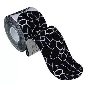Theraband Kinesiology Tape, Pre-cut Roll, Black/White, 2" x 16.4"