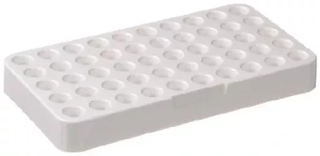 Thermo Scientific Nalge Cryogenic Vial Cryogenic Rack Nalgene™ Unwire™ 50 Place - M-1145447-3468 - Case of 4