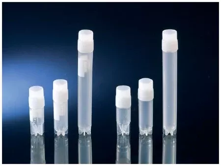 Thermo Scientific Nalge Nunc™ Cryogenic Tube Round Bottom Plain 12.5 X 92 mm 4.5 mL Without Color Coding Screw Cap Polypropylene Tube - M-1145540-980 - Case of 1200
