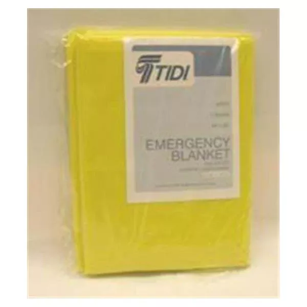 Tidi ProductsBlanket Emergency 58x90" KCD Yellow Ea, 18 EA/CA (980043)