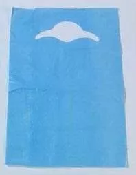 Tidi Tie Closure Bib, 16 x 32 in., White
