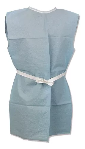 Tidi Ultimate Gowns, Blue, 2-Ply, Scrim, 36" x 44", 25/Case, 918156