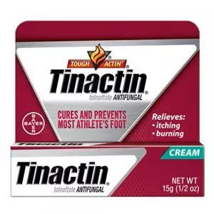 Tinactin Athletes Foot Cream, 0.5 oz.