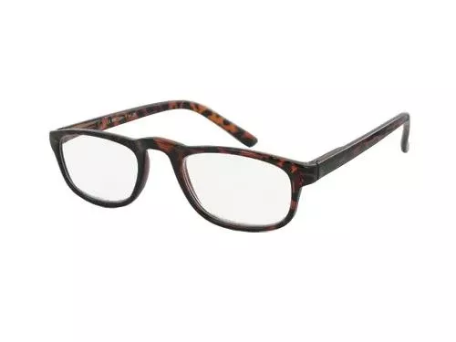 Today's Optical Half Eye Reading Glass +1.50 Power, Plastic Flex Hinge, Tortoise