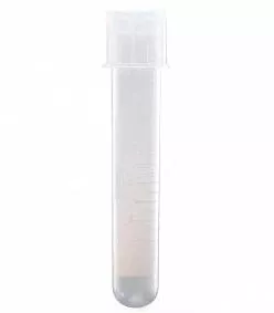 Troy Biologicals Falcon Test Tube Round Bottom Plain 12 X 75 mm 5 mL Without Color Coding Dual Position Snap Cap Polypropylene Tube - M-914927-789 - Case of 500