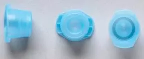 Troy Biologicals Tube Closure Fisherbrand VersaClosure Universal Sizing, Blue For 10 mm / 12 mm / 13 mm / 16 mm Test Tubes - M-769522-4232 - Pack of 1000