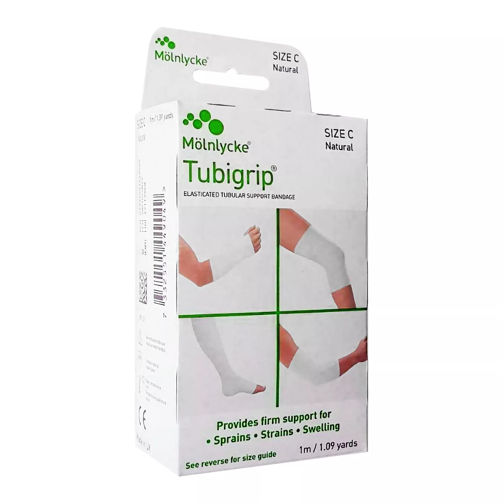 Tubigrip Pull On Elastic Tubular Support Bandage, 1 Meter, Size C