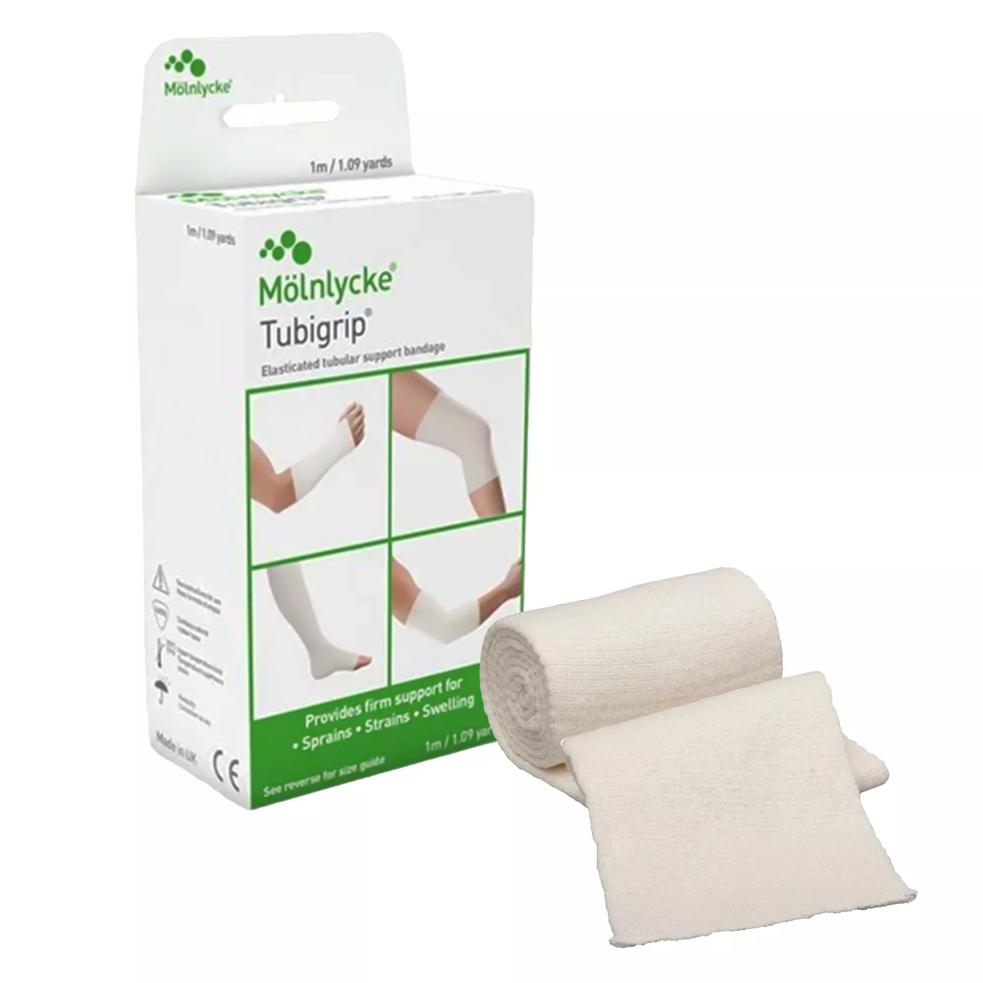 Tubigrip Pull On Elastic Tubular Support Bandage, 1 Meter, Size F
