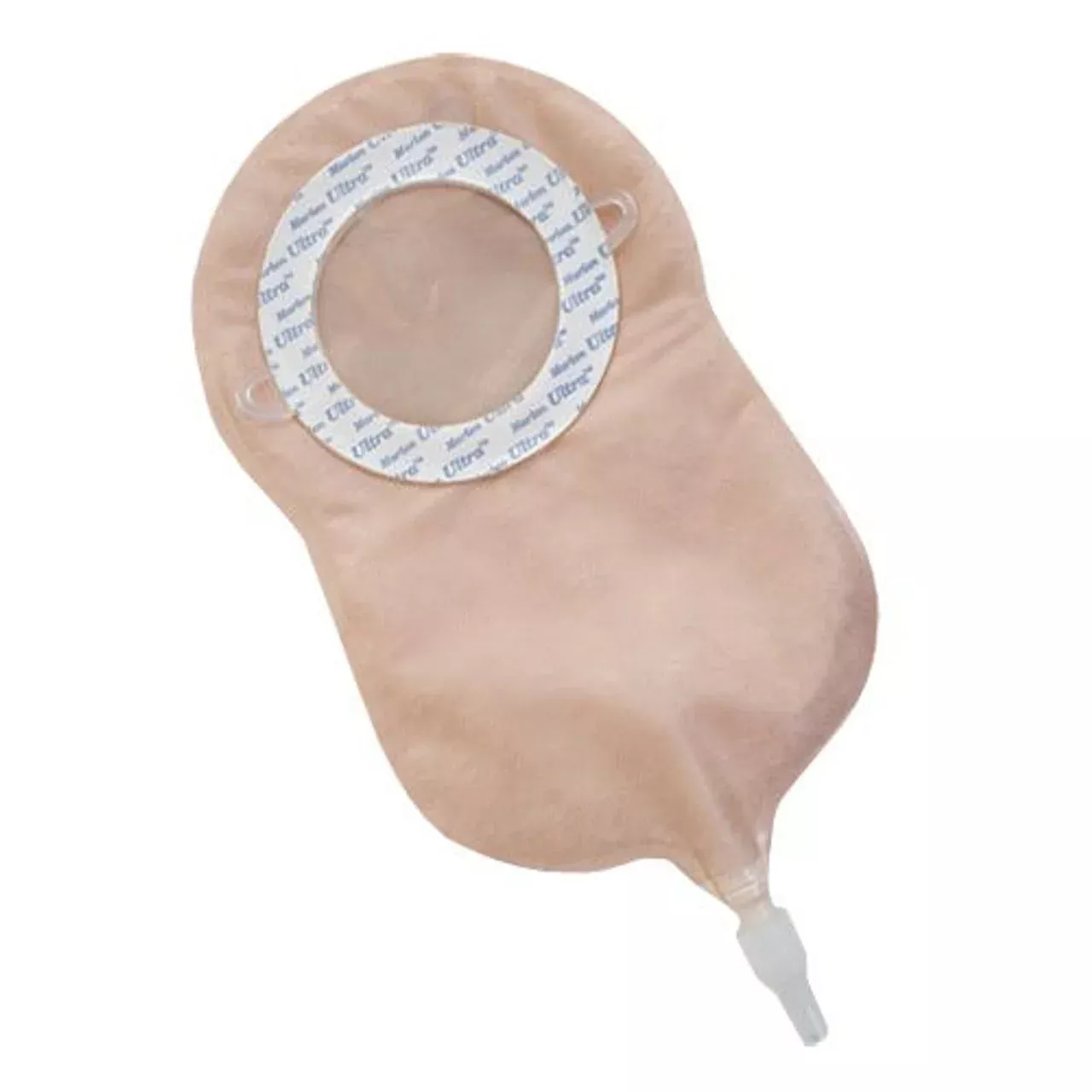 Ultralite One-Piece Convex Pouches with Skin Shield Barrier, Transparent, 9"