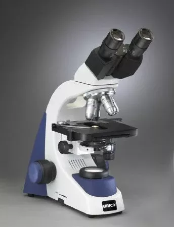 United Products & Instruments G380 Series Medical / Veterinary Practice Microscope Binocular Head Achromat 4X, 10X, 40X, 100X 110 to 220V Mechanical Stage - M-697873-4212 - Each