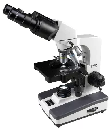 United Products & Instruments M250 Series Basic Laboratory Microscope Binocular Head 4X, 10X, 40X, 100X (Oil) 220V Mechanical Stage - M-641066-1069 - Each