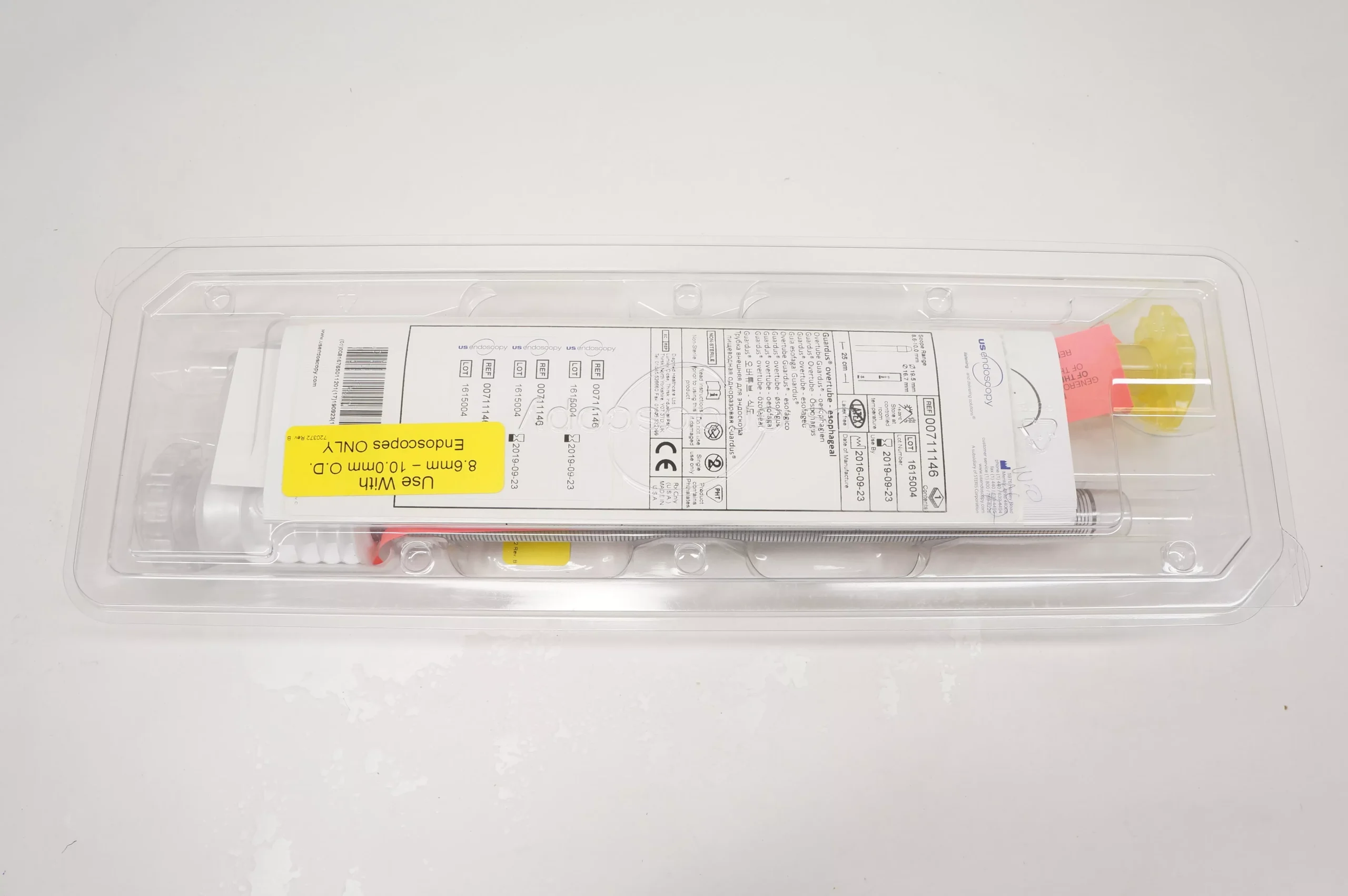 US Endoscopy 00711146 Guardus Overtube - Esophageal 25cm (x)