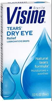 Visine Glycerin / Hypromellose / Polyethylene Glycol Eye Lubricant