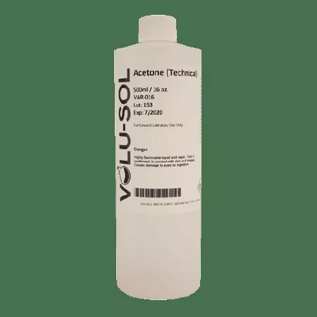 Volusol Inc Chemistry Reagent Acetone Technical Grade 99.5% 16 oz. - M-970349-3934 - Each