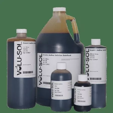Volusol Inc Gram Iodine Stain (Stabilized) 16 oz. - M-970518-2301 - Each