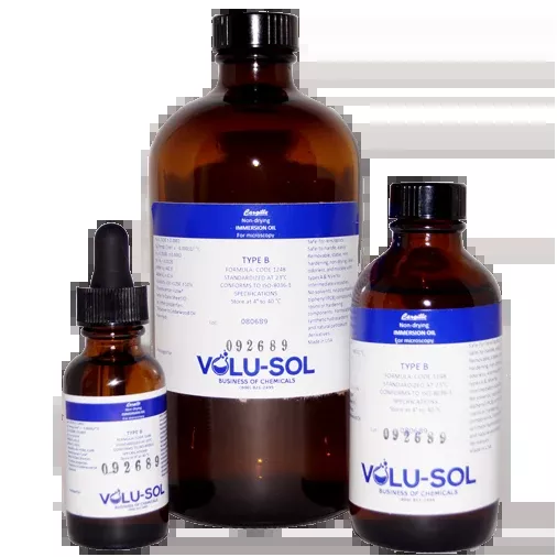 Volusol Inc Immersion Oil 1 oz., Type B, PCB-free, Non-drying, High-viscosity For Microscopes - M-1039763-1222 - Each