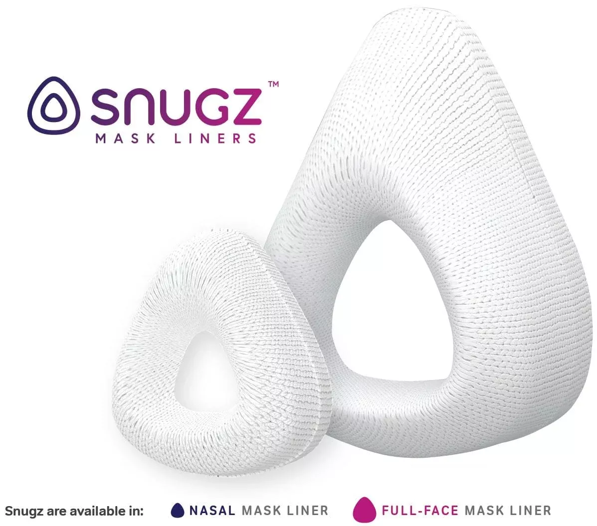 WakeWell Snugz™ Nasal CPAP Mask Liner
