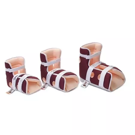Walgreen Health Solutions Heel Suspension Boot Heelift Glide Petite Burgundy - M-953749-1158 - Case of 24