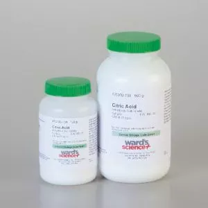 Ward's Science Biochemical Citric Acid Anhydrous Laboratory Grade 100% 100 Gram - M-922698-1140 - Each