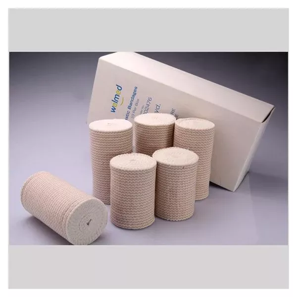 WelmedBandage 4"x5yd Stretch Elastic/Woven 60/Ca