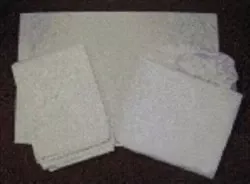 White Flat Bed Sheet, 66 x 104 Inch