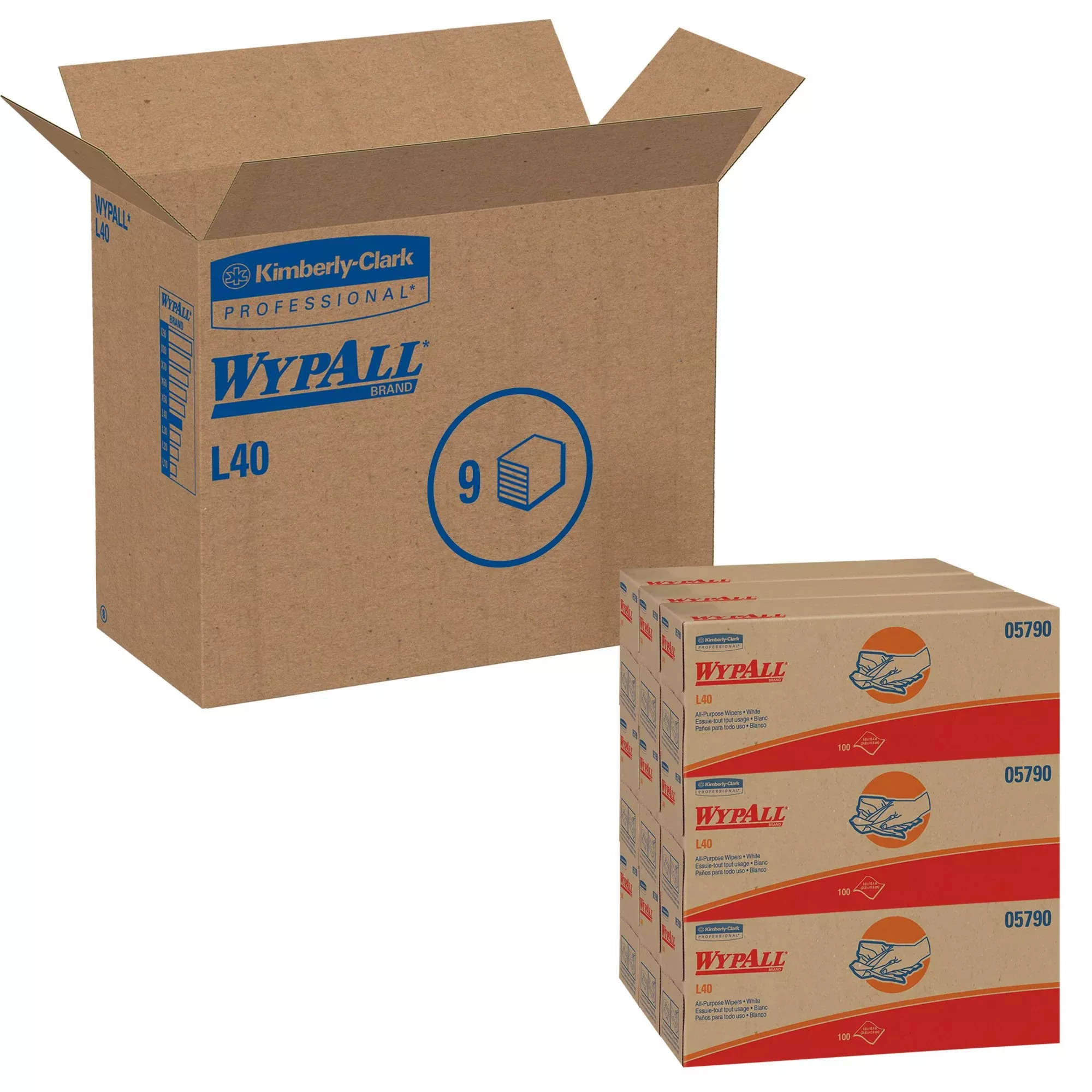 WypAll PowerClean™ L40 Extra Absorbent Towels