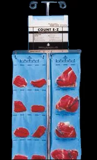 Xodus Medical Sponge Counter Bag Count EZ 5 Large or 10 Small Sponge Capacity 36 x 10 Inch