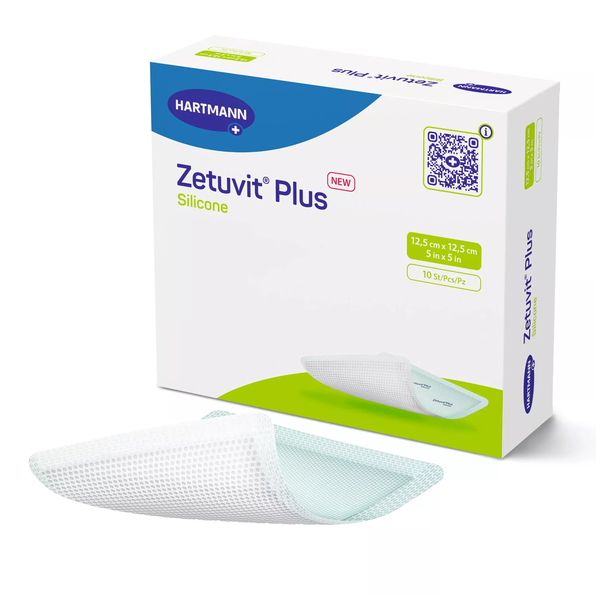 Zetuvit Plus Silicone Non Border Superabsorbent Dressings