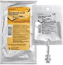 Zoledronic Acid / Mannitol-Water5 mg / 100 mL Injection Piggyback 100 mLSagent 25021083082